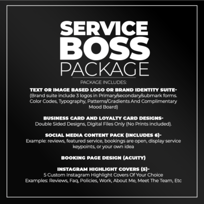 Service Boss Package