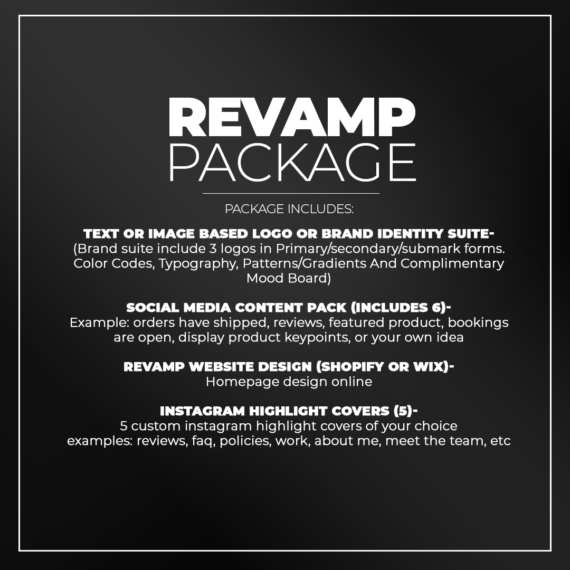 Revamp Package